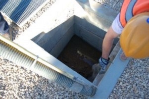 Storm Drain Cleanout Florida Cache Basin